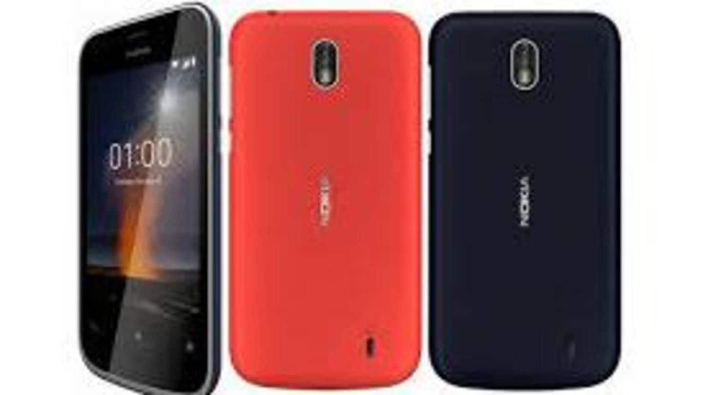 Nokia 1 running Oreo (Go Edition) launched at Rs. 5,499