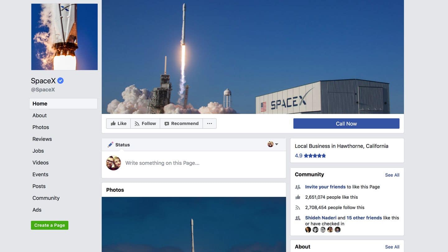 Wasn't even aware that these Facebook pages existed: Elon Musk Wasn't even aware that these Facebook pages existed: Elon Musk