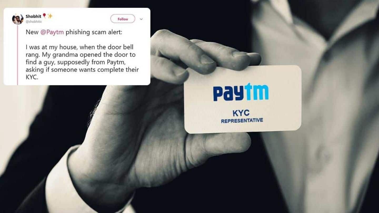 Paytm scams are getting too real. Be alert, be safe