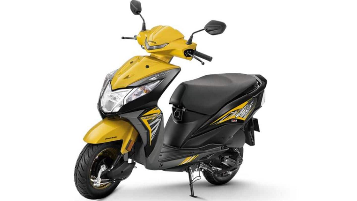 2018 Honda Dio Deluxe launched in India for Rs. 53,292