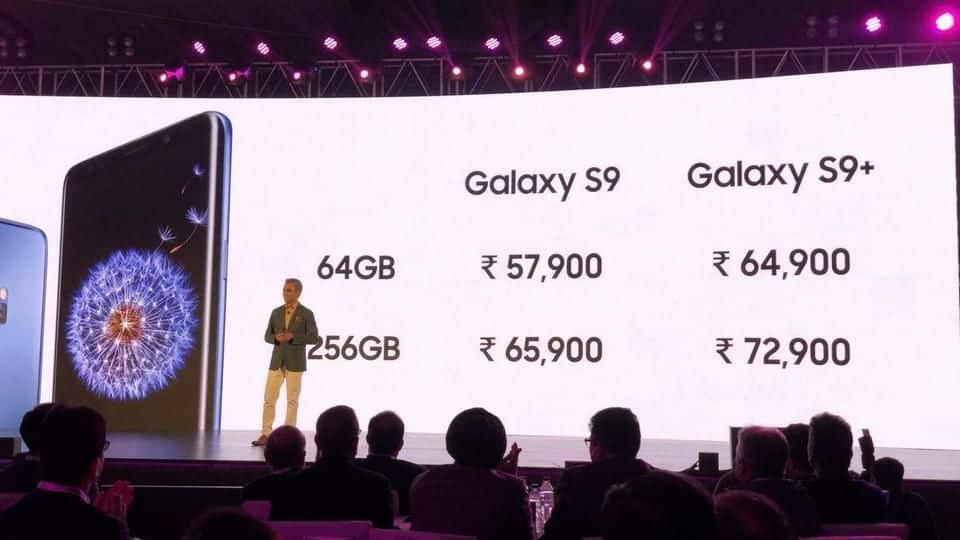 Samsung's Galaxy S9 launched in India starting at Rs. 57,900