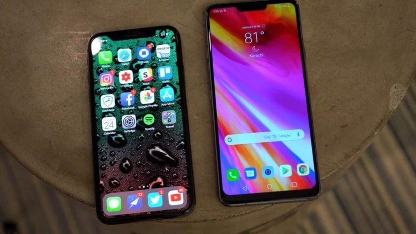 Envisioned the notch design before iPhone X came out: LG