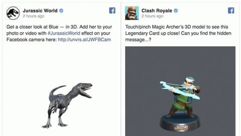 Facebook adds support for high-quality 3D posts on the platform