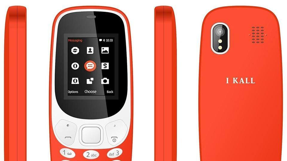 The iKall K71 phone clones Nokia 3310's design The iKall K71 phone clones Nokia 3310's design
