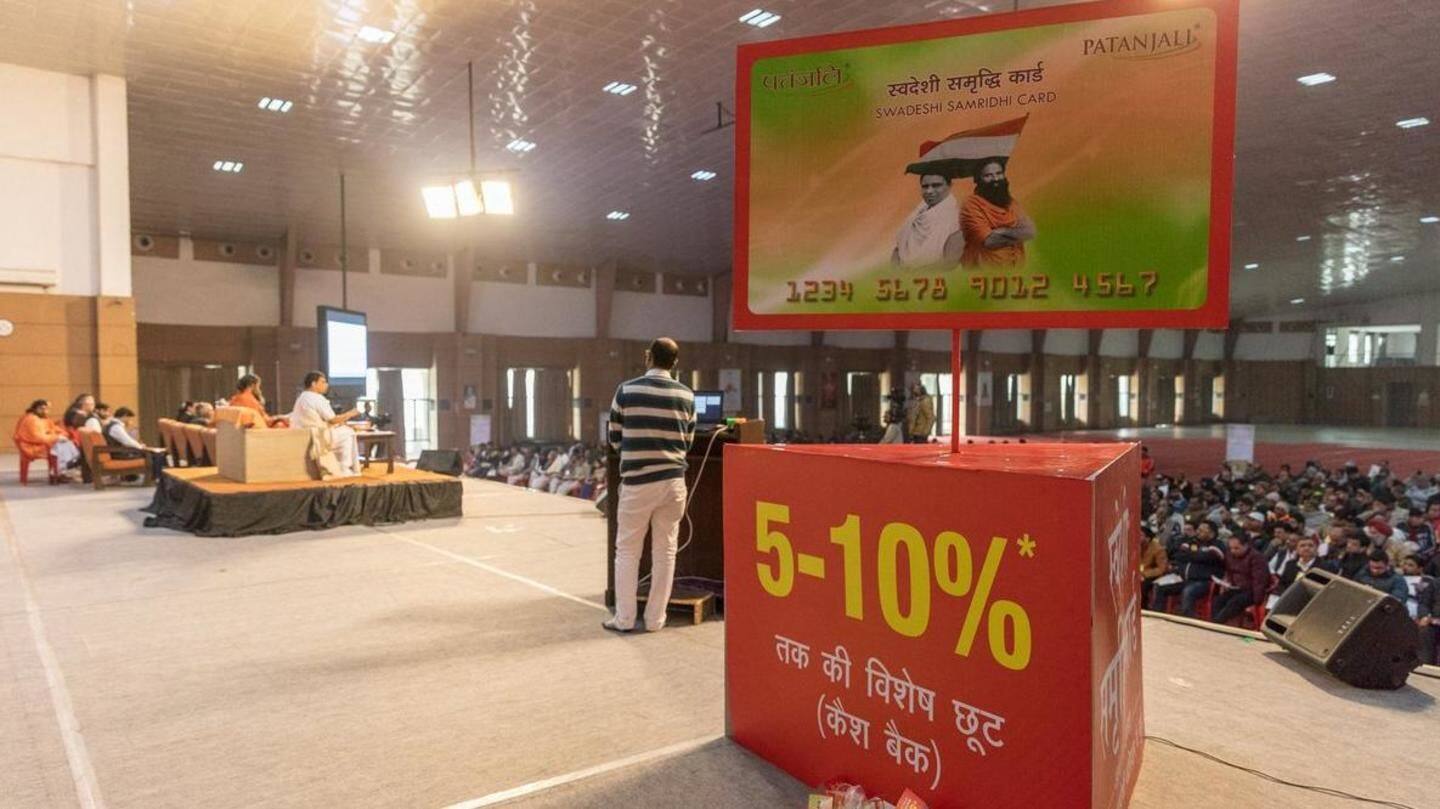 Patanjali's consumer goods business is registering profits Patanjali's consumer goods business is registering profits