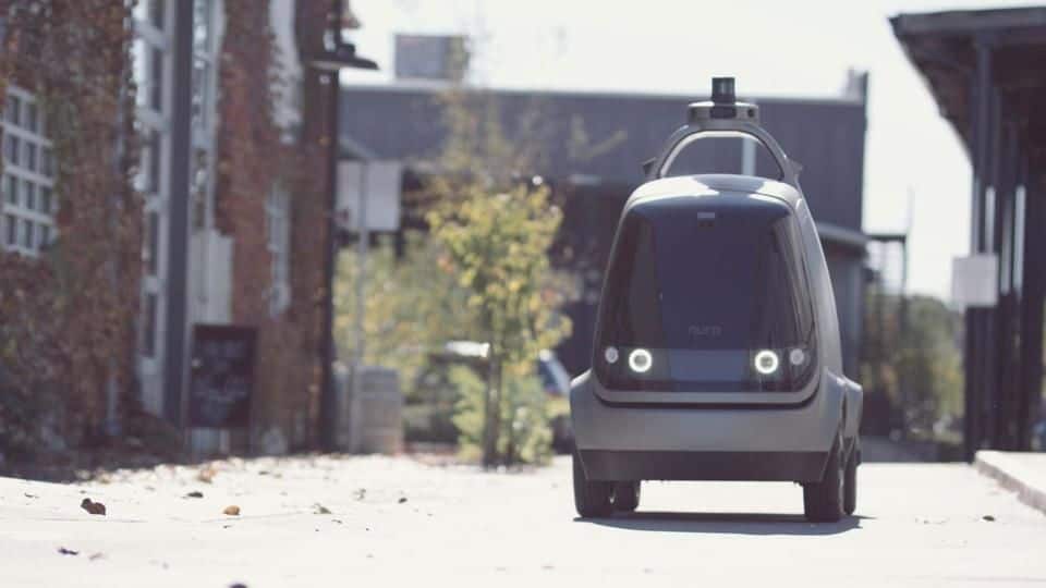 US start-up builds driverless car for home deliveries