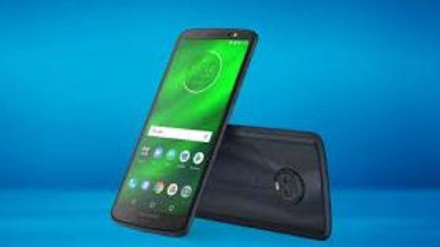 Moto G6 Play features 4,000mAh battery, 13MP camera Moto G6 Play features 4,000mAh battery, 13MP camera