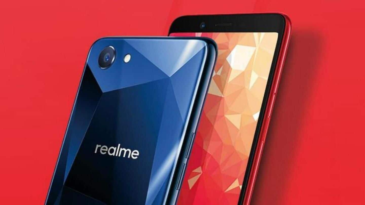 Realme 1 goes on sale at 12pm today via Amazon