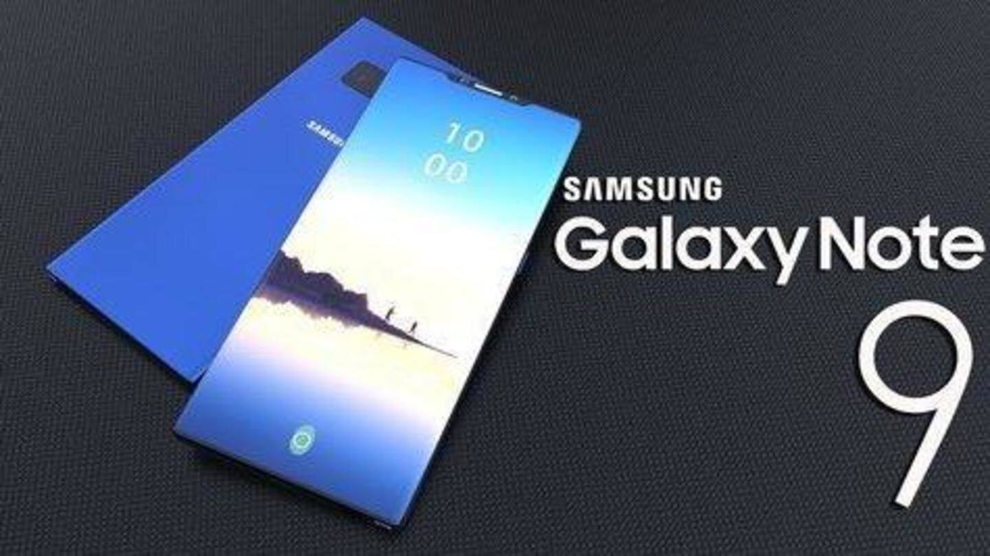Samsung Galaxy Note 9 processor details, Android version revealed