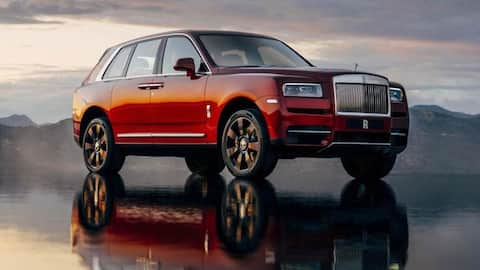 Rolls-Royce launches its first SUV Cullinan for $325,000