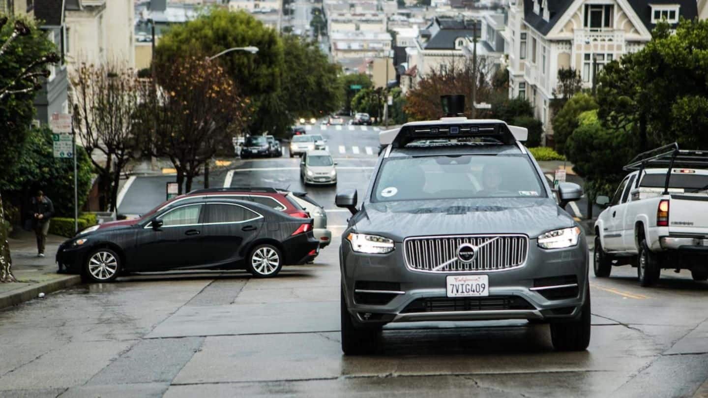 Uber's autonomous car hits pedestrian, results in her death