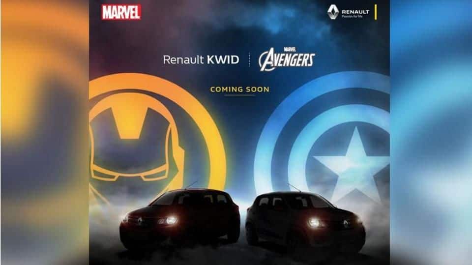 Renault partners with Marvel, launches superhero-themed car