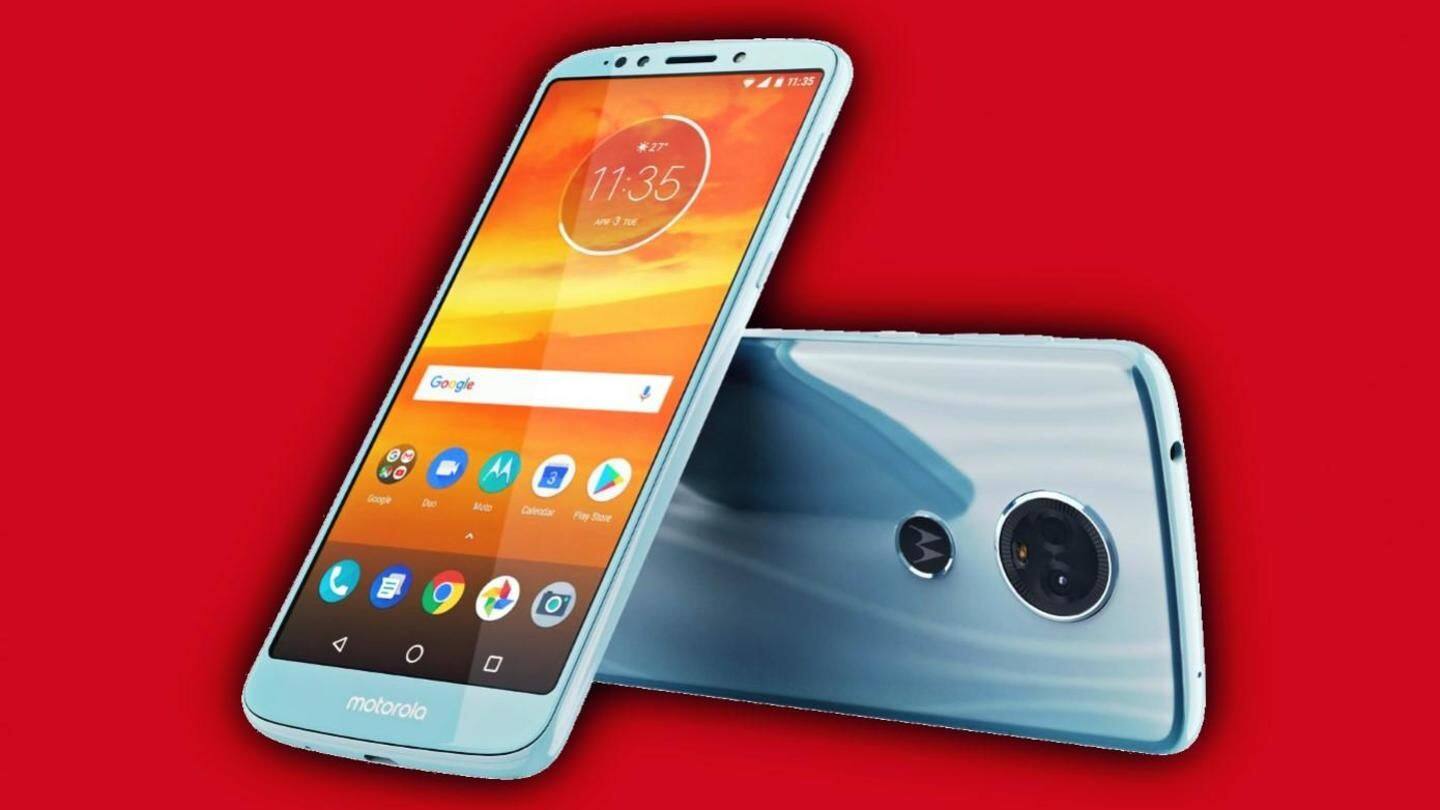 Moto E5 Plus sports a whopping 5,000mAh battery Moto E5 Plus sports a whopping 5,000mAh battery