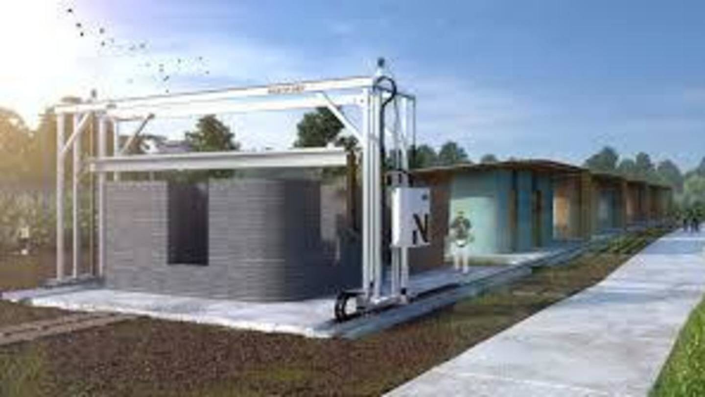 3D-printed homes will be single-storey, 600-800 square feet in size 3D-printed homes will be single-storey, 600-800 square feet in size
