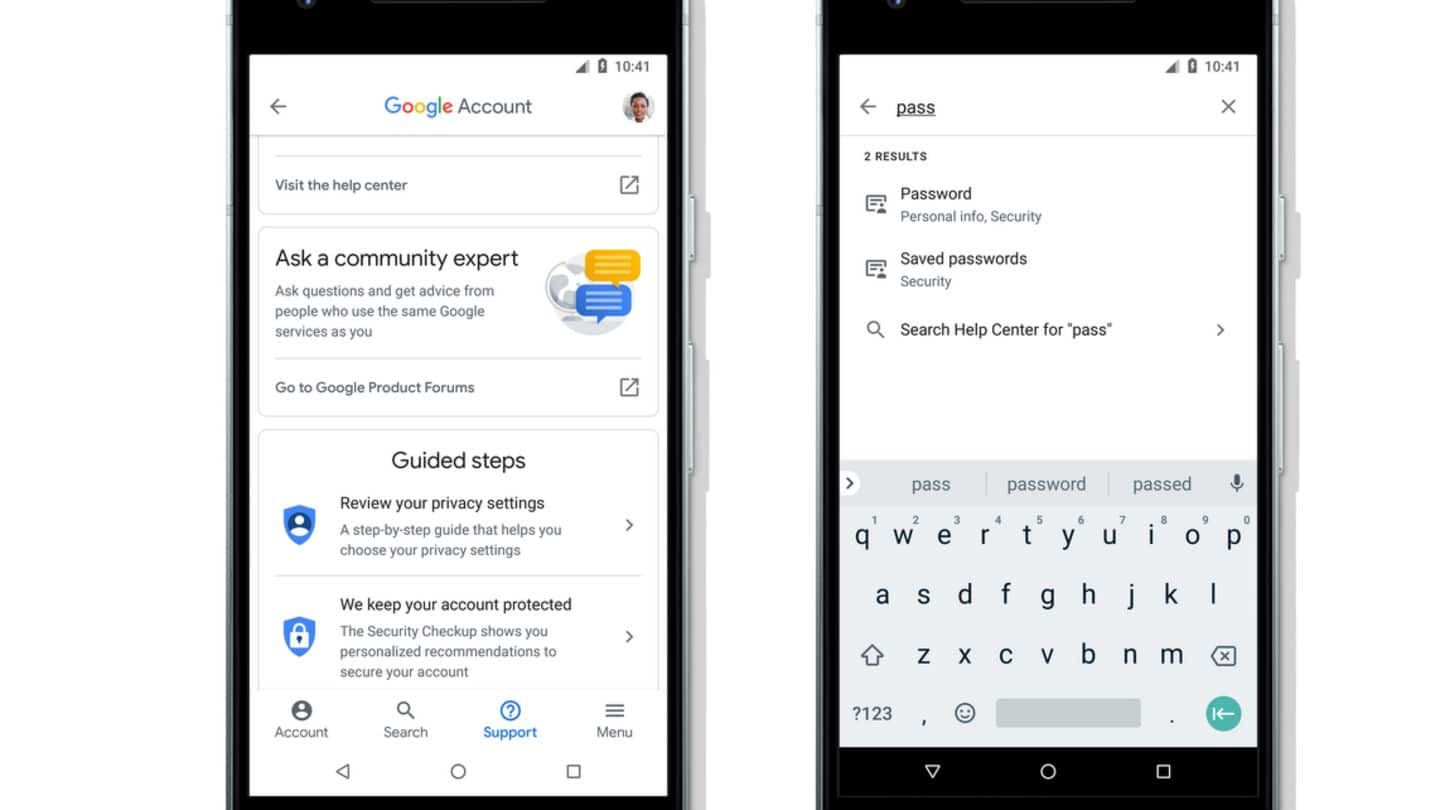 Want to review or change a setting? Search for it Want to review or change a setting? Search for it