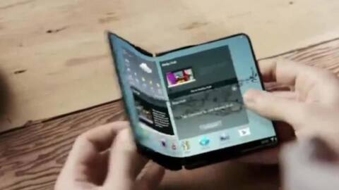 Samsung confirms development of phones with foldable displays