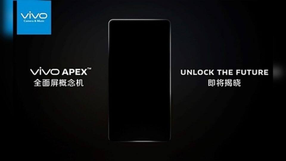 Vivo launches APEX smartphone with 91% screen-to-body ratio