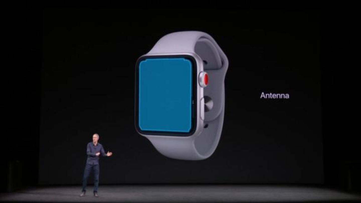 The watch is waterproof and can track fitness activity The watch is waterproof and can track fitness activity
