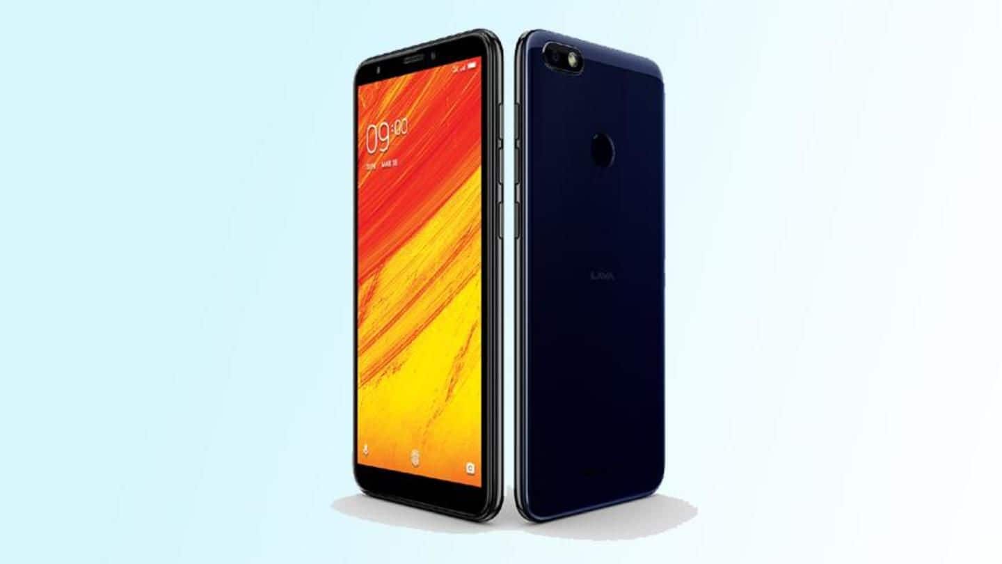 Lava launches Z91 smartphone with face unlock at Rs. 9,999