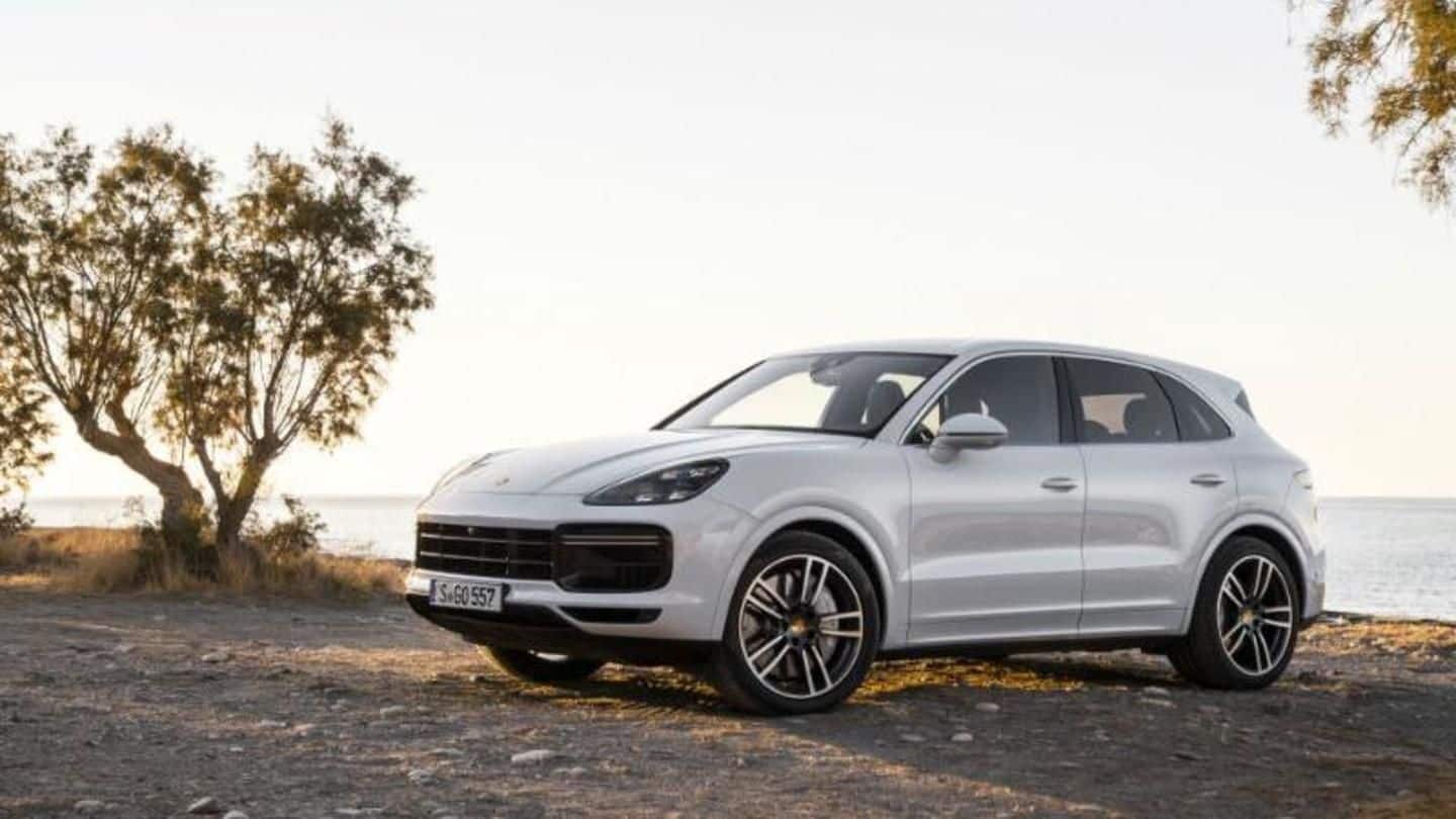 Porsche's Cayenne Turbo SUV to launch in India in June