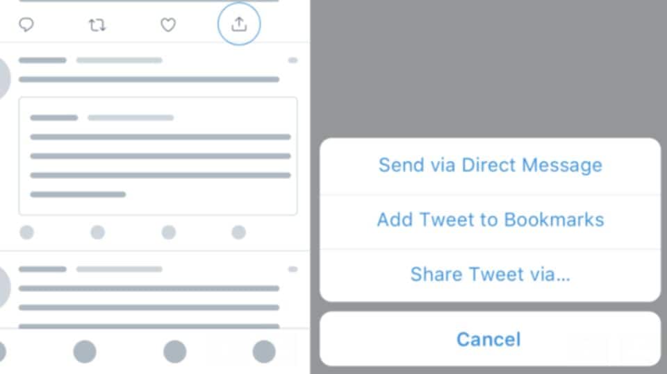 Twitter launches Bookmarks feature to privately save tweets