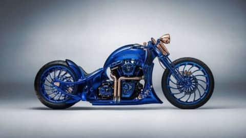 $1.8 million Harley-Davidson Blue Edition is world's most expensive motorcycle