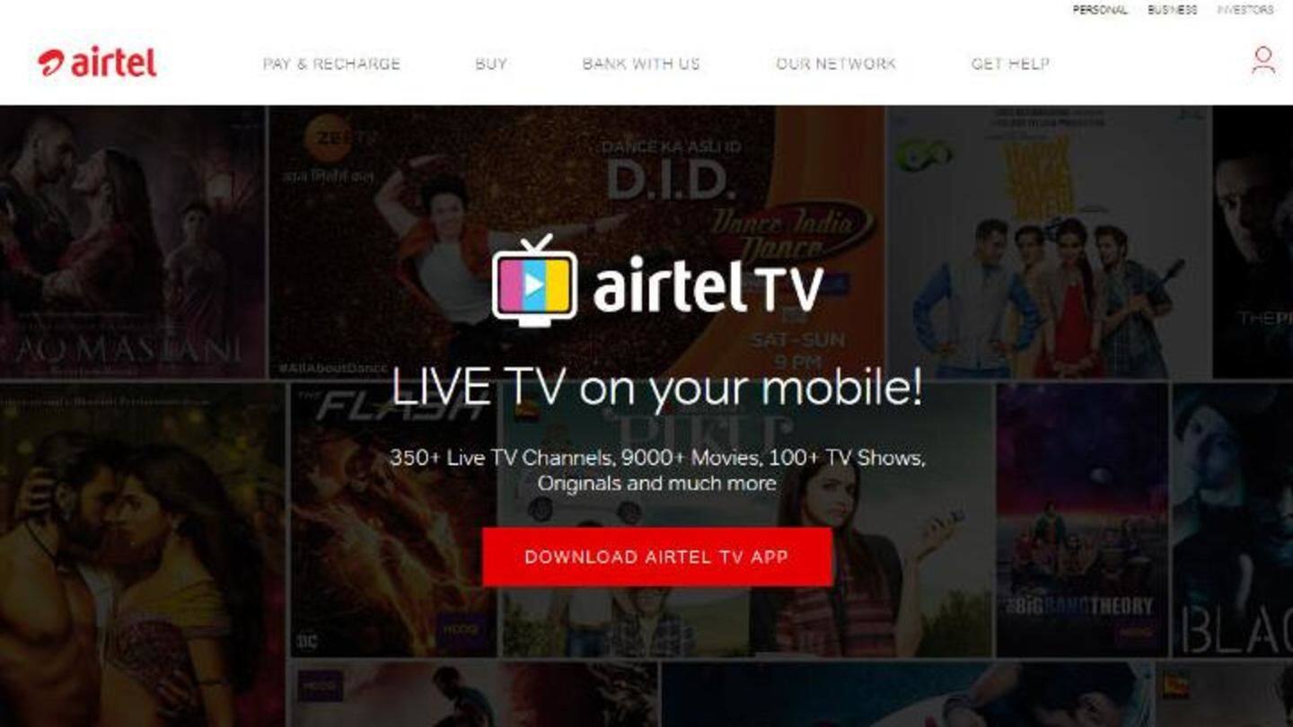 Ipl in airtel tv sale