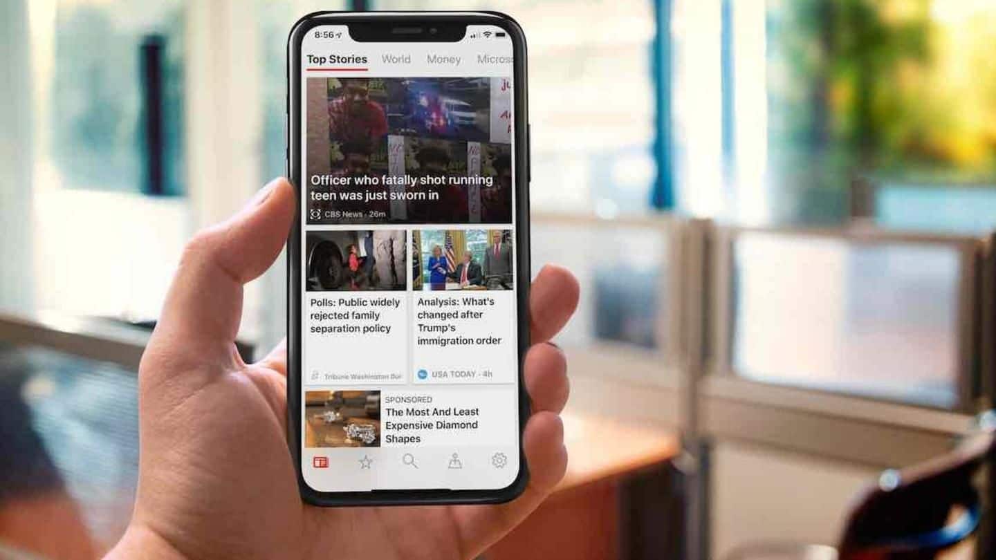 Microsoft launches a centralized news-aggregator app, Microsoft News