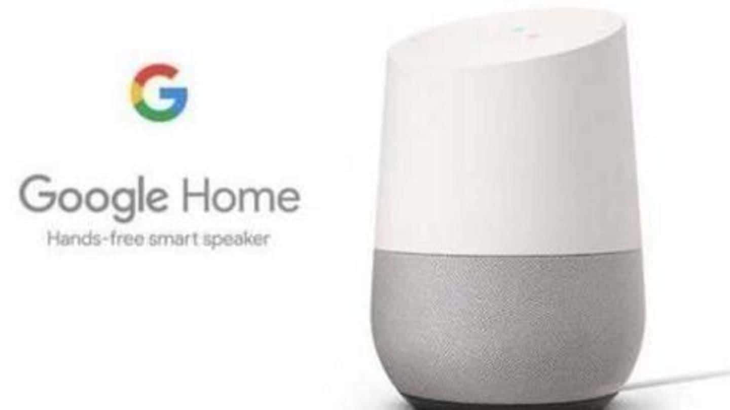 Google Home launched in India for Rs. 9,999
