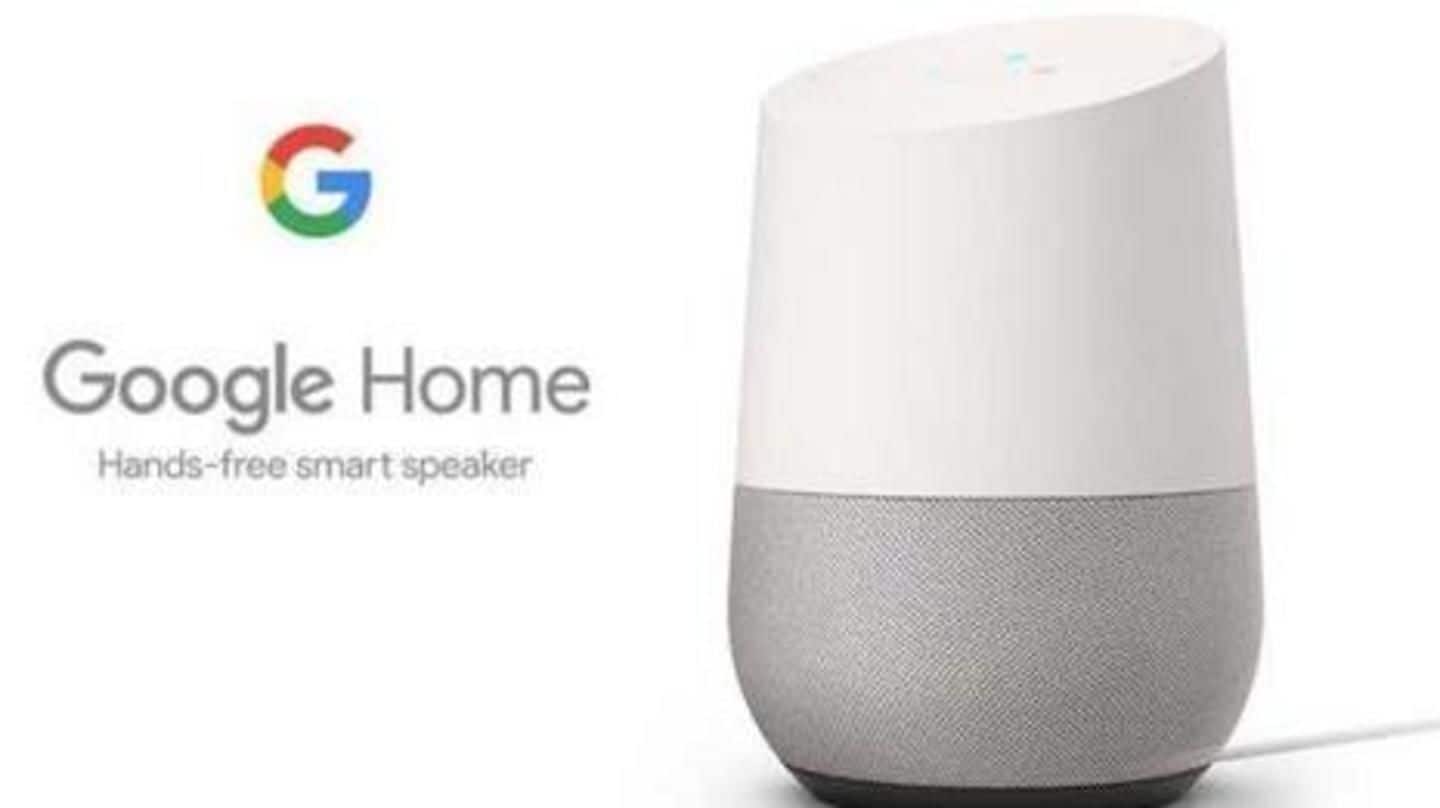 Google Home smart speakers most probably will be Flipkart-exclusive