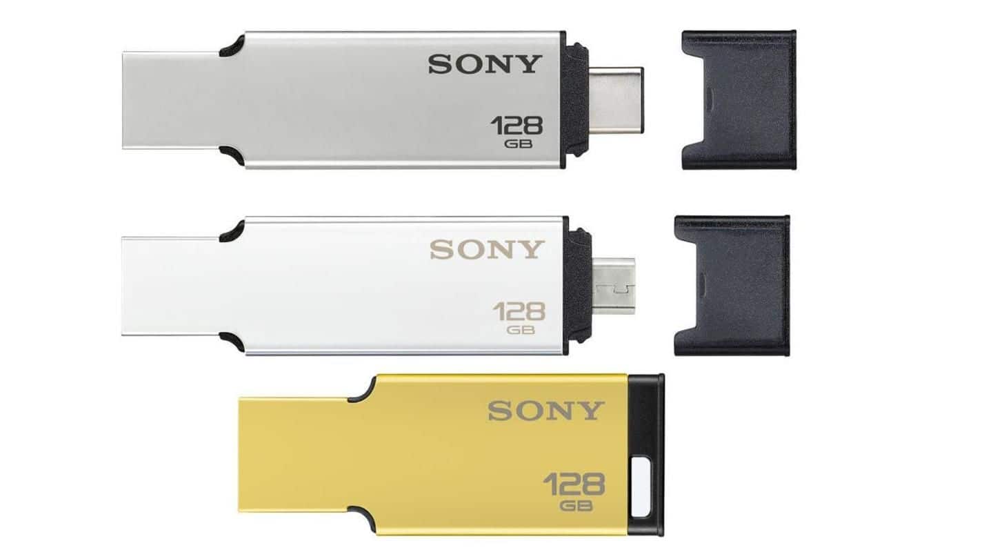 Sony launches new USB flash drives starting at Rs. 850