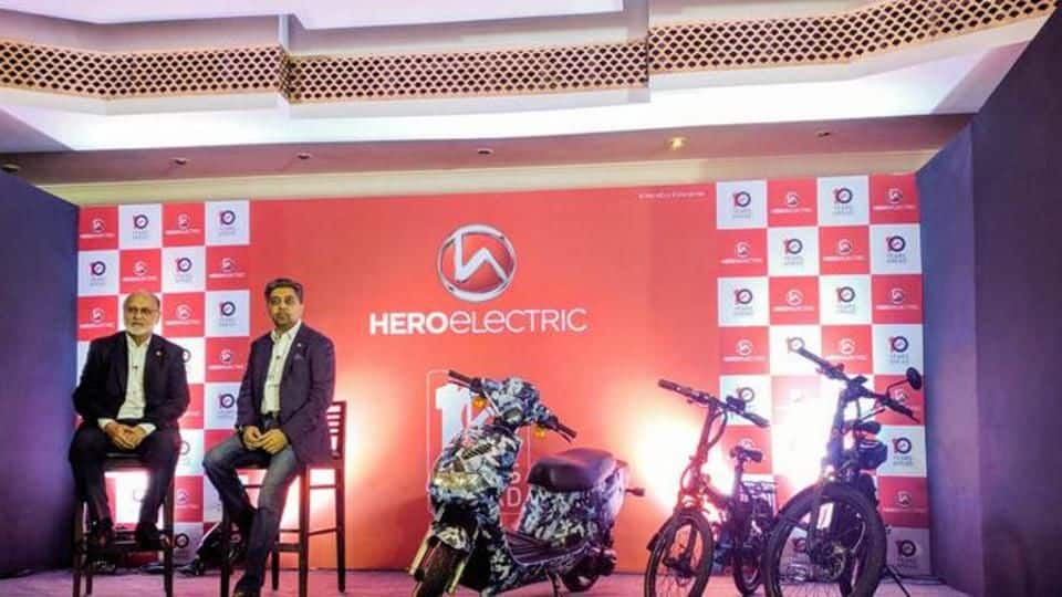 Hero Electric to launch electric scooter and bikes in India
