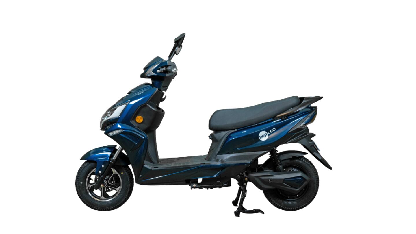 The scooters have a USB charger and an anti-theft alarm The scooters have a USB charger and an anti-theft alarm