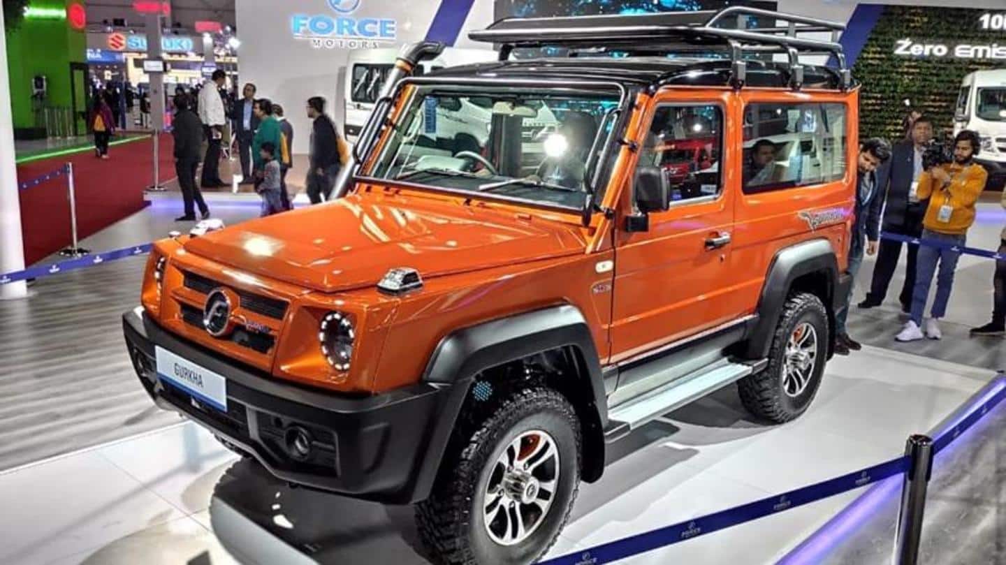 Force Gurkha to be launched in India in Q3 2021