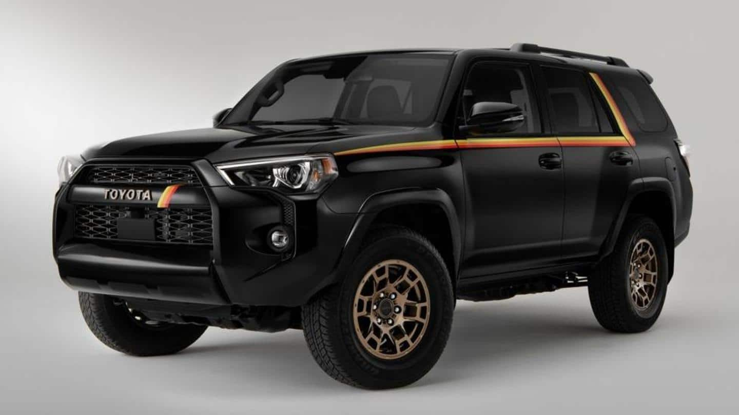 Toyota 4Runner 40th Anniversary Special Edition unveiled: Check features