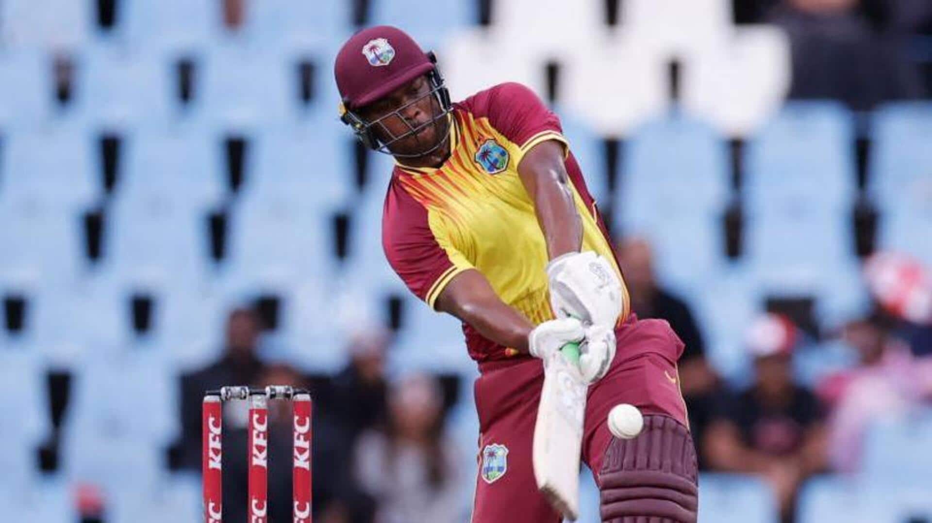 CWC Qualifiers: Johnson Charles smashes his seventh ODI fifty