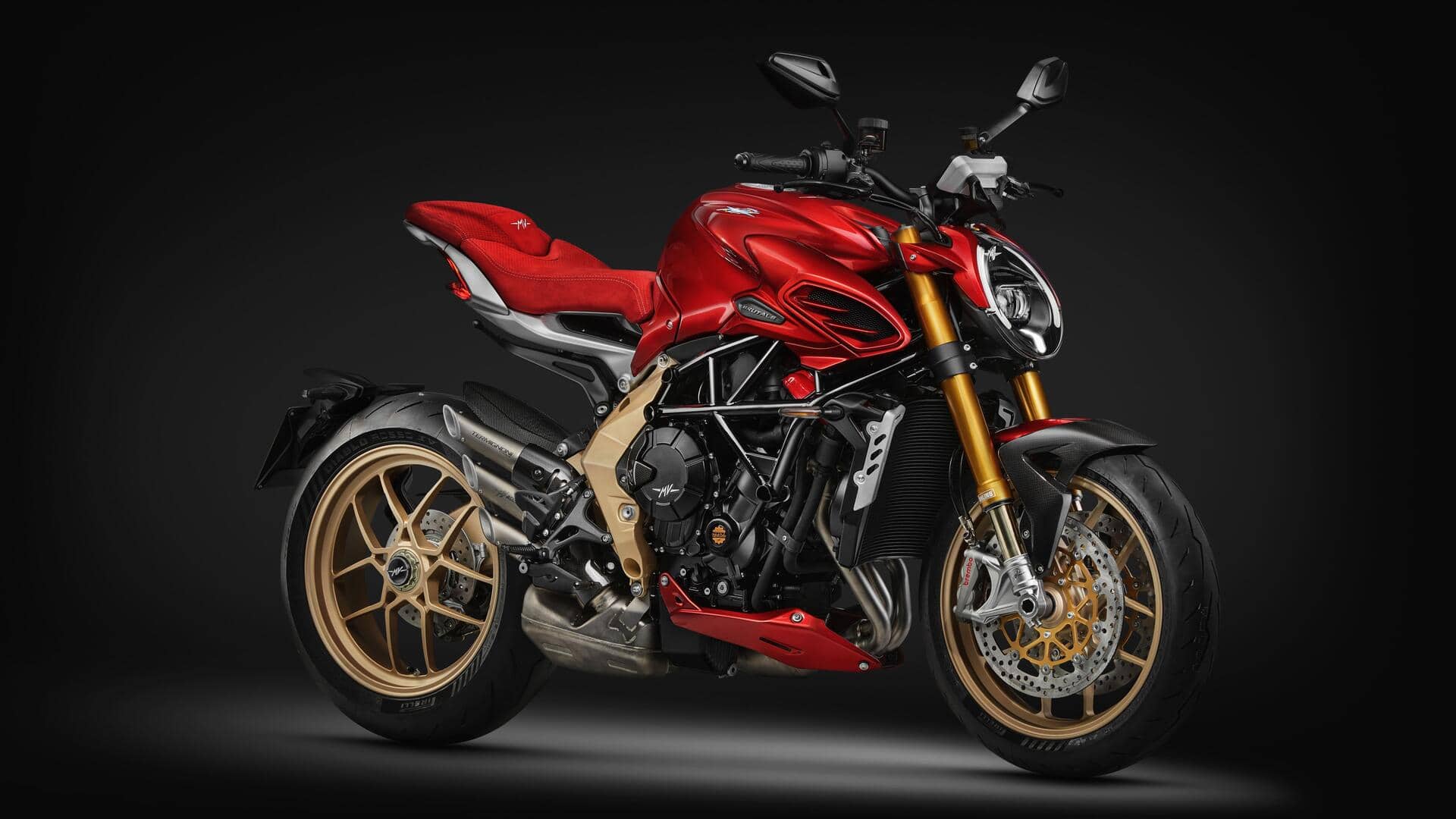 This aggressive-looking MV Agusta bike is limited to 300 units