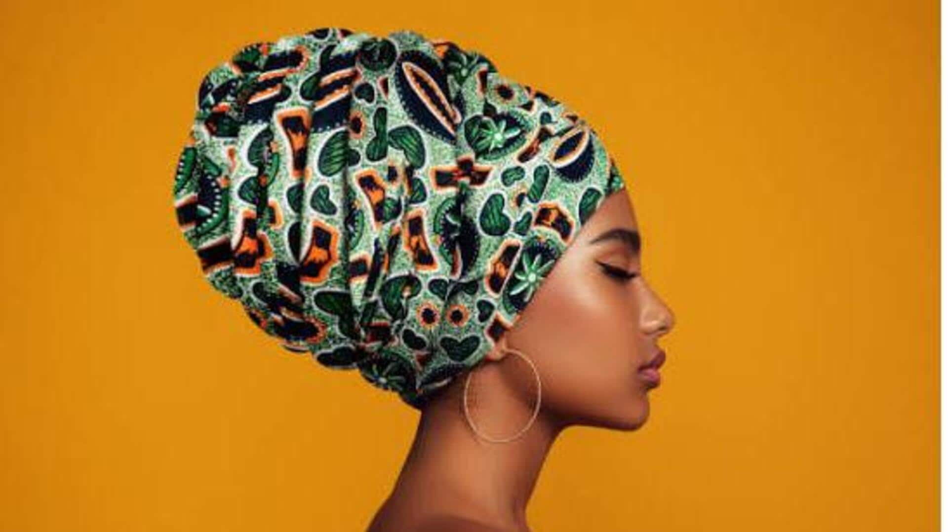 How traditional African headdresses are made 