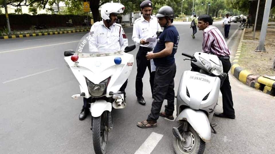 Delhi police to launch drive against traffic offenders