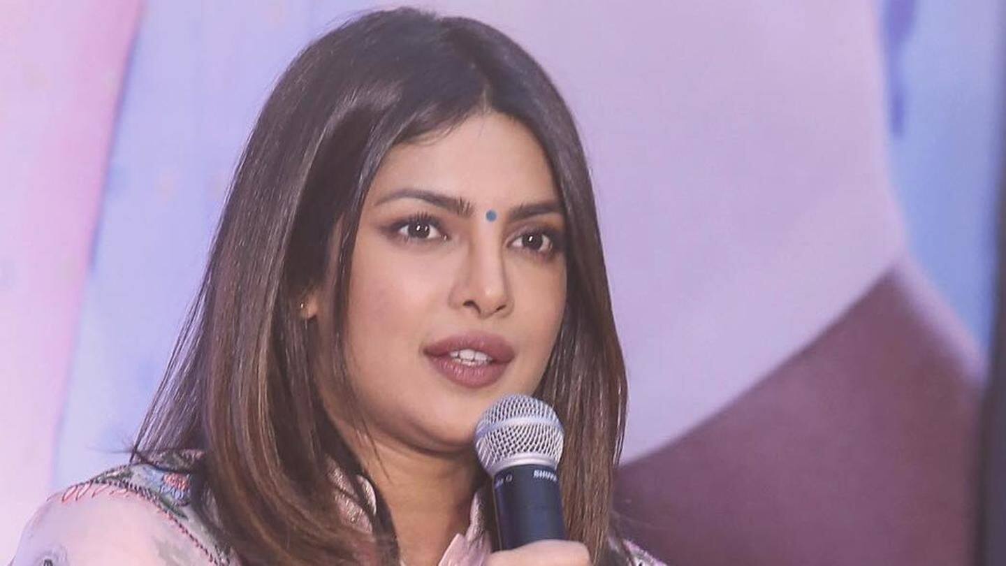Women being vocal is still new to the world: Priyanka
