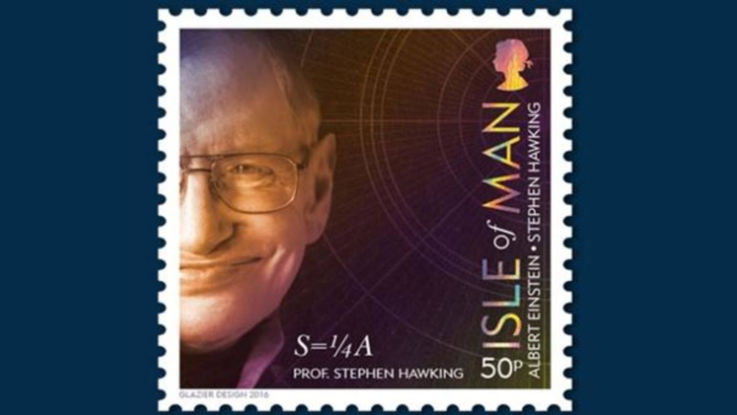 Special cover on Stephen Hawking released by India Post