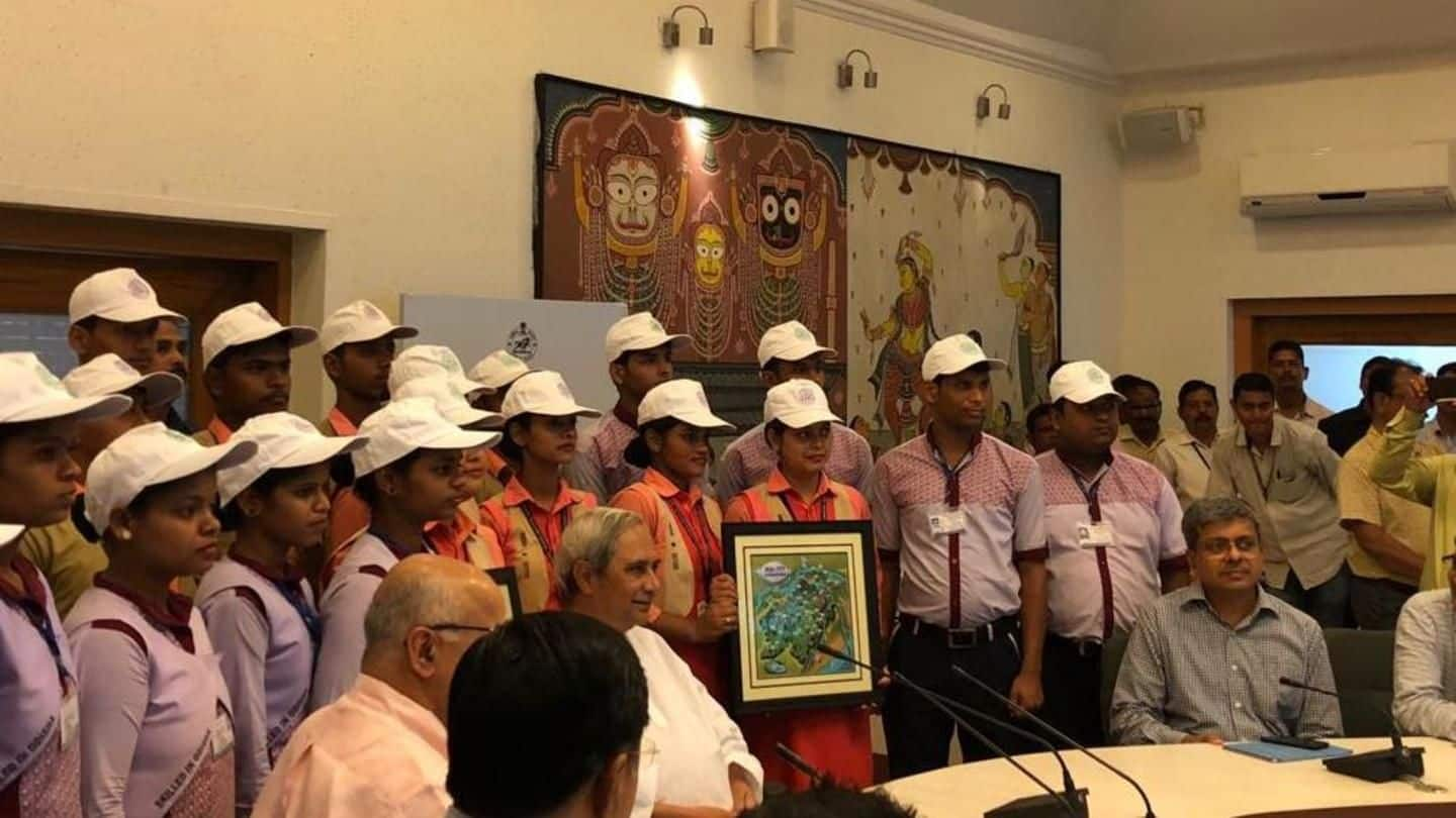 CM Naveen Patnaik unveils 'Skilled-in-Odisha' logo