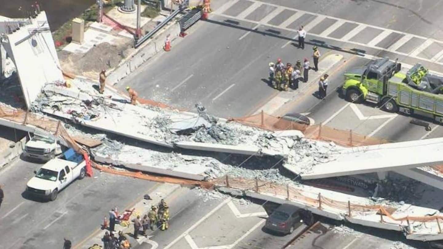 Florida bridge collapse: 4 dead, 9 injured
