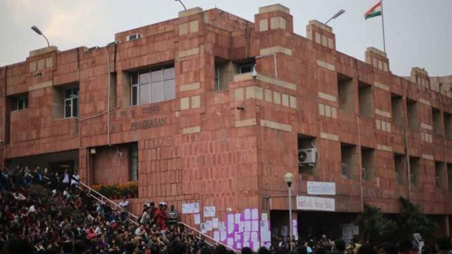 JNU professor booked over sexual harassment claims by women students