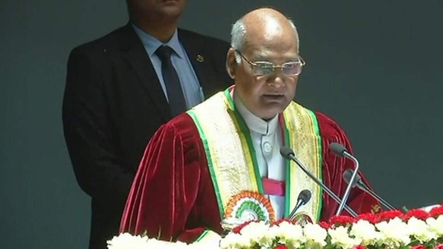 President Kovind arrives in Jammu for two-day maiden visit