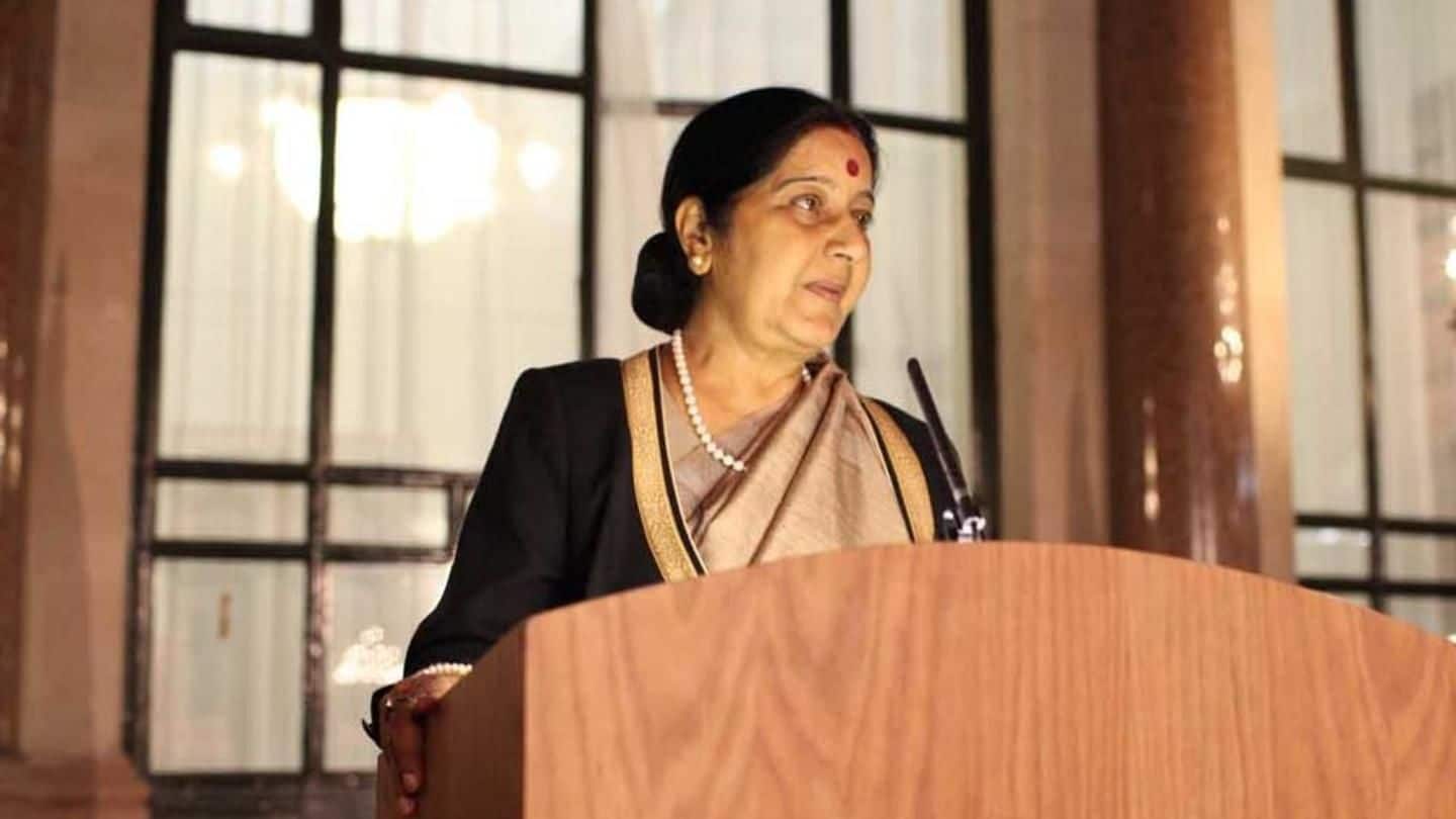 Sushma Swaraj to visit China this week for SCO meeting