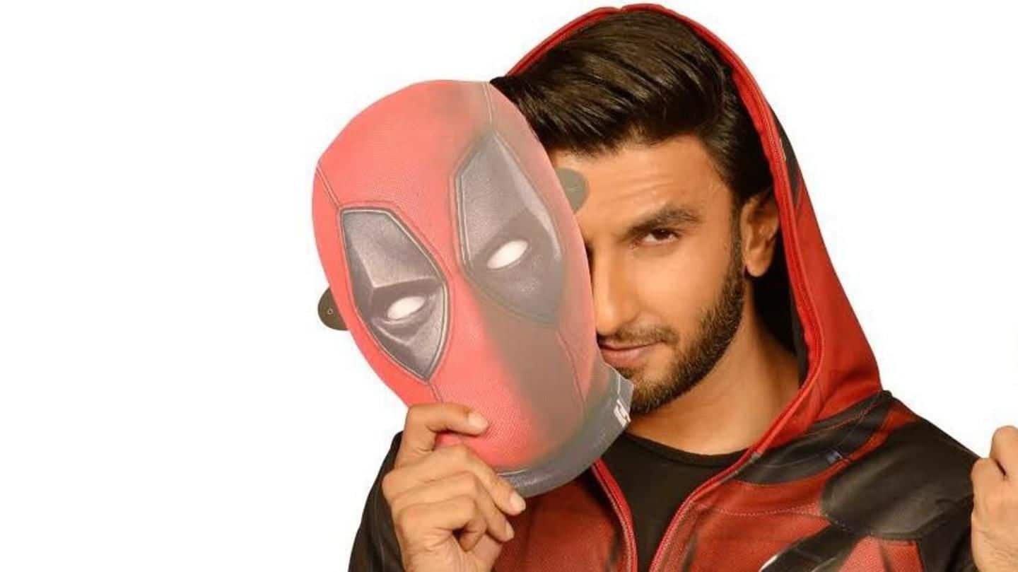 Ranveer Singh to lend voice in Deadpool's Hindi version
