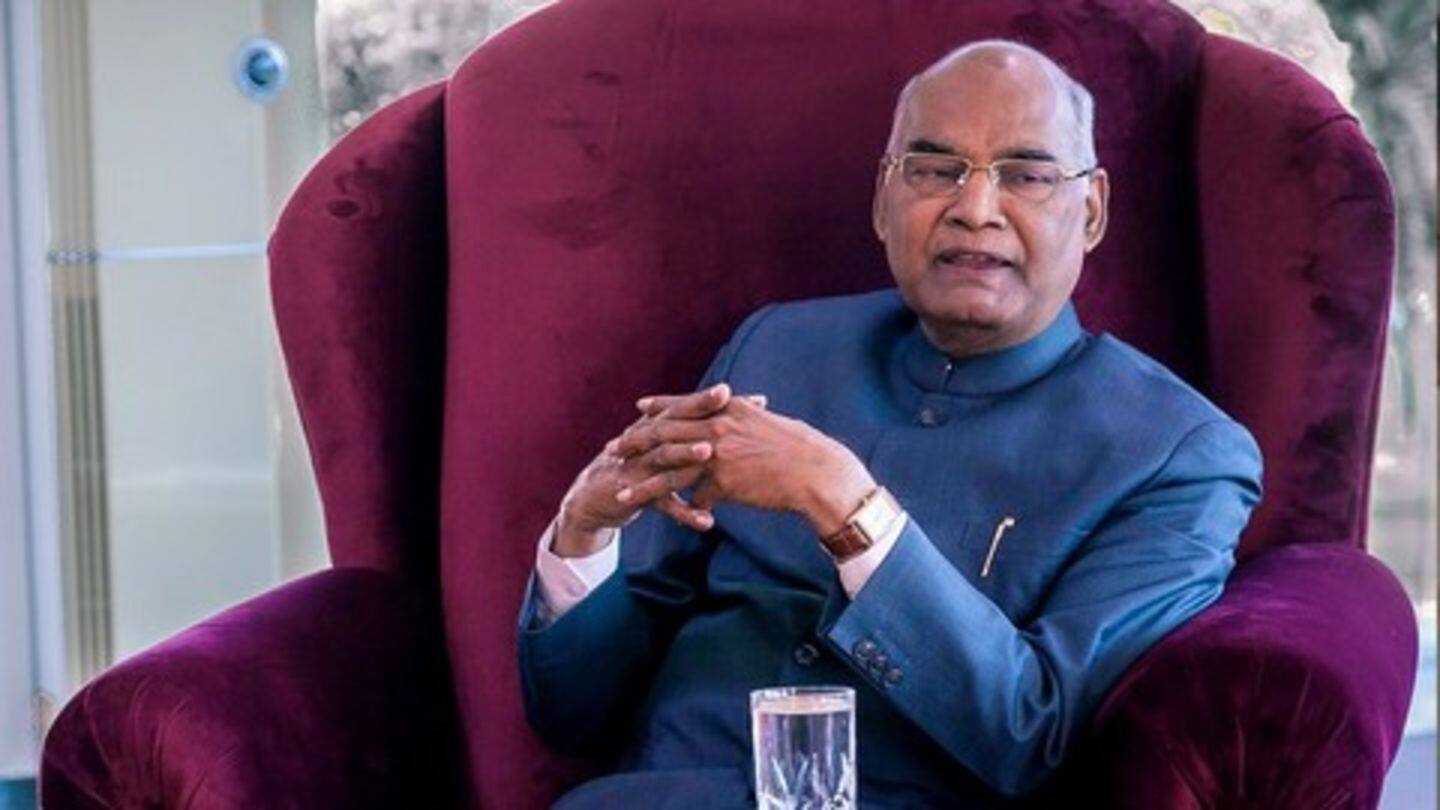 Honest taxpayers suffer due to willful loan defaulters: President Kovind