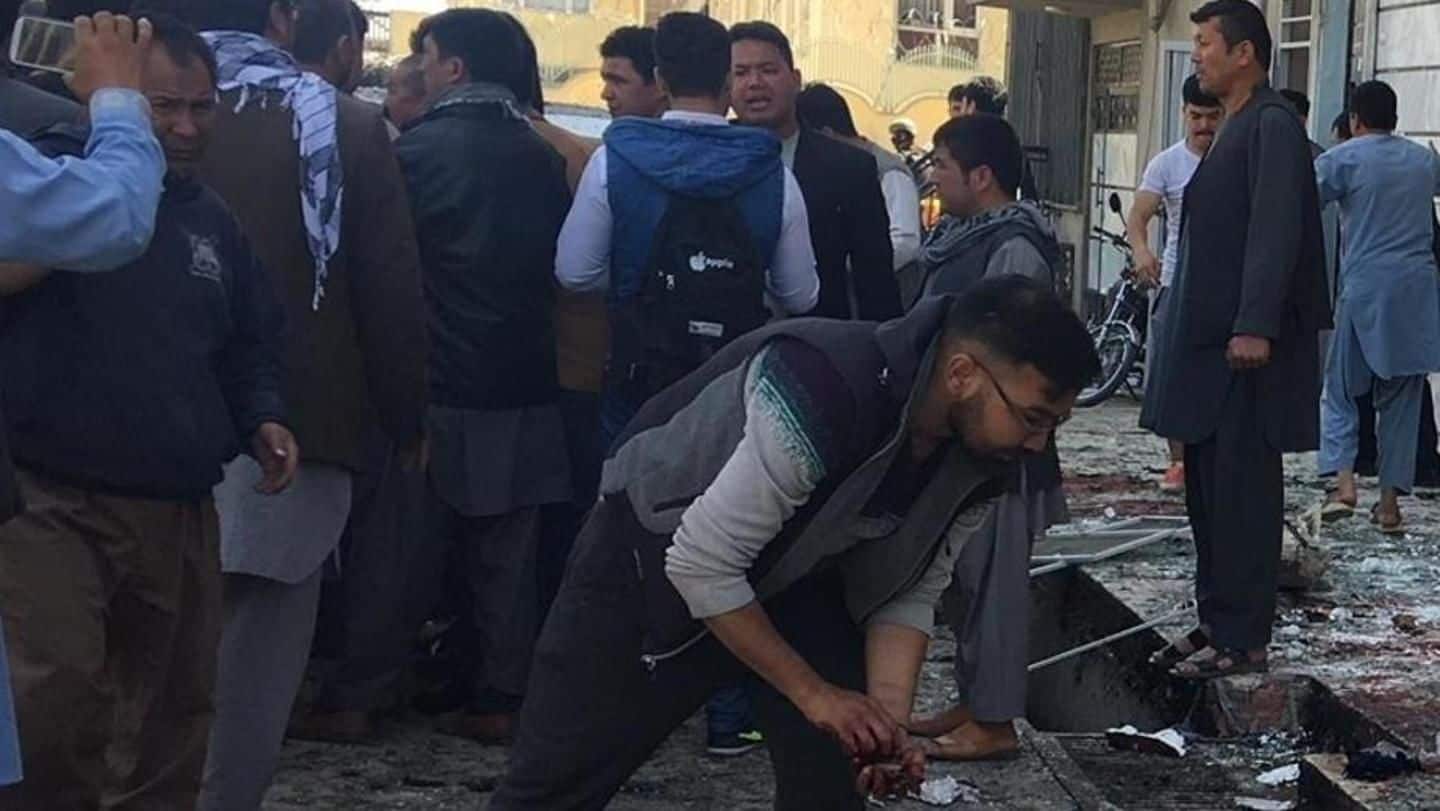 Suicide attack on Kabul voter registration center kills 31