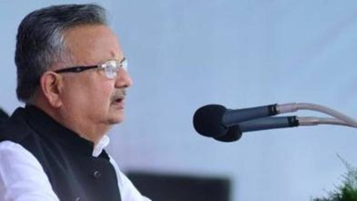 The music album was released by CM Raman Singh The music album was released by CM Raman Singh